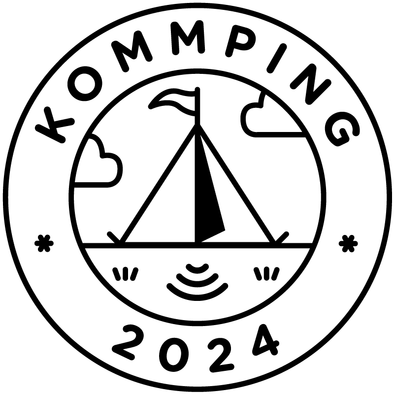 Kommping 2024 logo